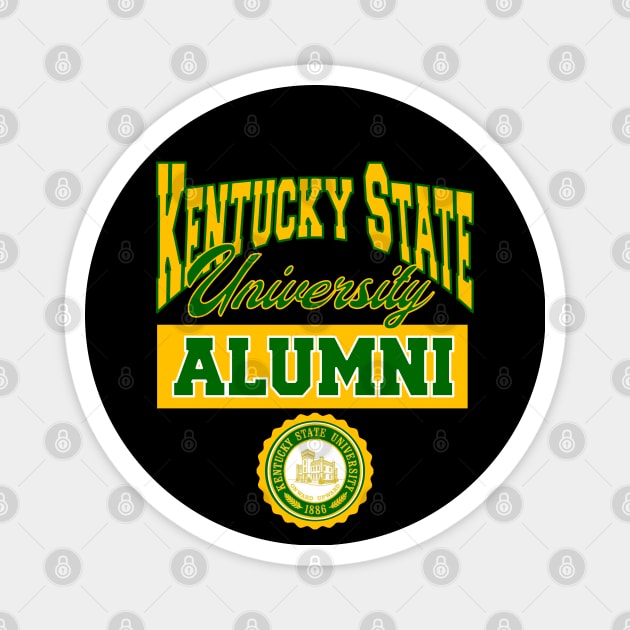 Kentucky State 1886 University Magnet by HBCU Classic Apparel Co